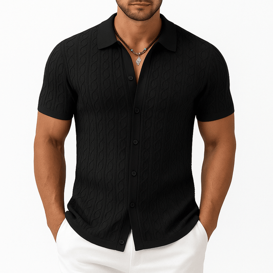 Textured Knit Shirt
