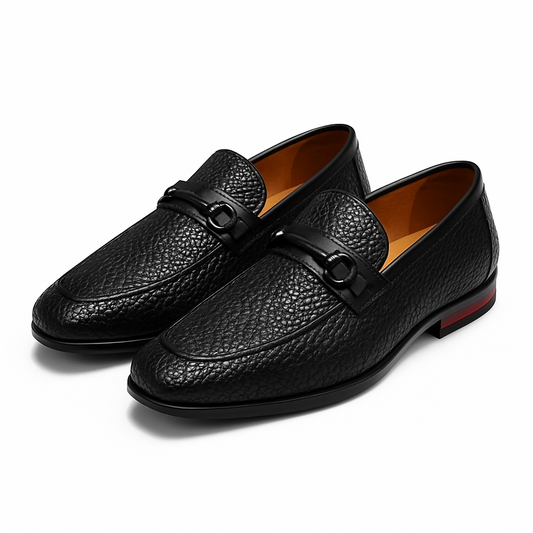 Oxford Vegan Leather Loafers
