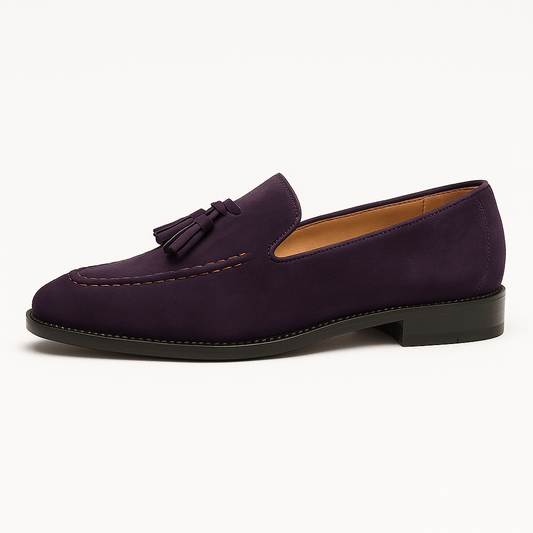 Tassel Leather Loafers